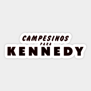 1968 Campesinos for Robert Kennedy Sticker